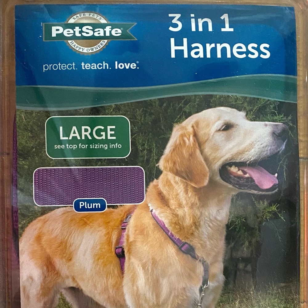New Large 3 in 1 Purple Harness!